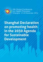 Shanghai Declaration on promoting health in the 2030 Agenda for Sustainable Development