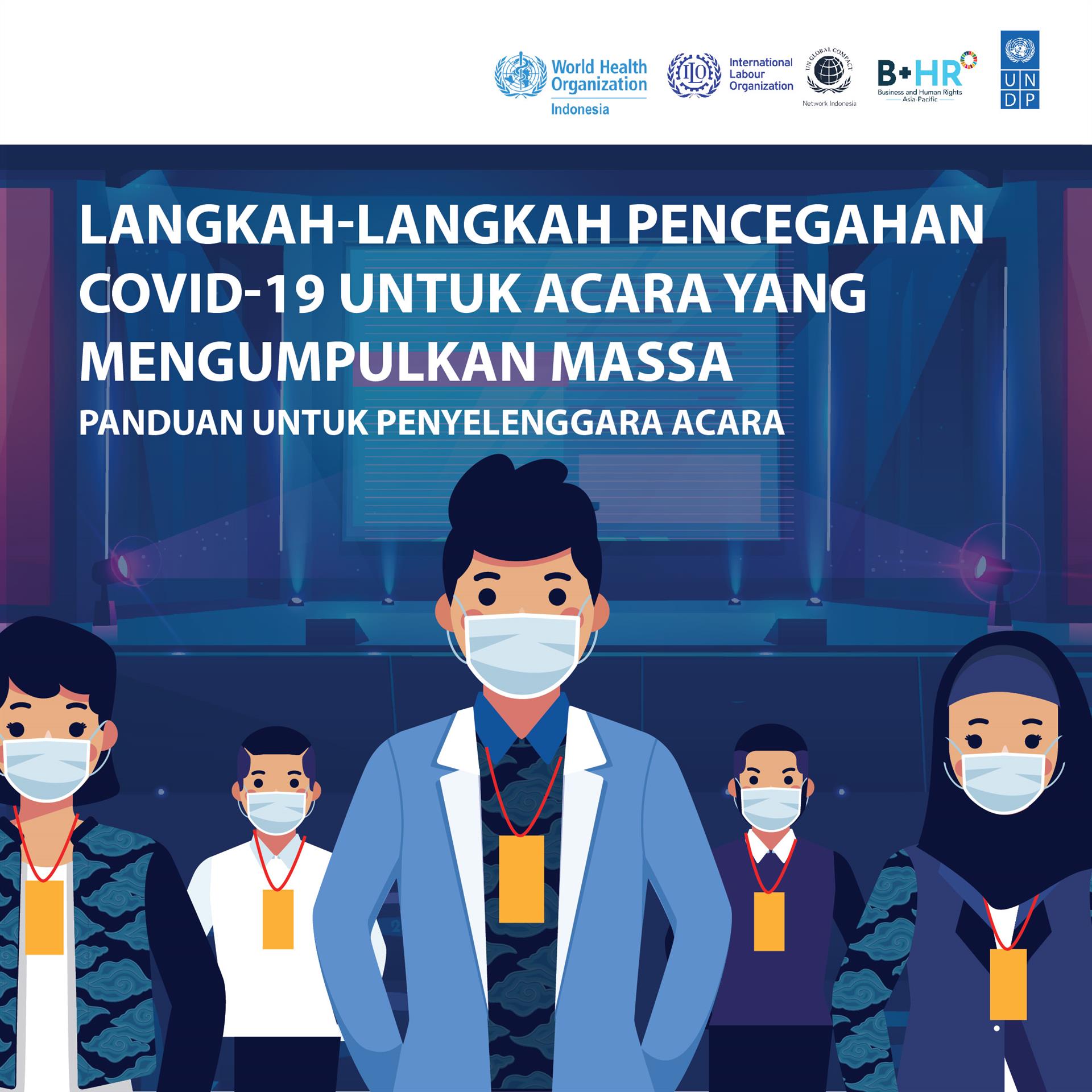 Langkah-langkah Pencegahan COVID-19 Acara mengumpulkan massa - Penyelenggara- 10920-01